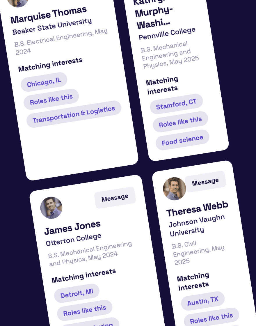 Find the right experts for your open roles