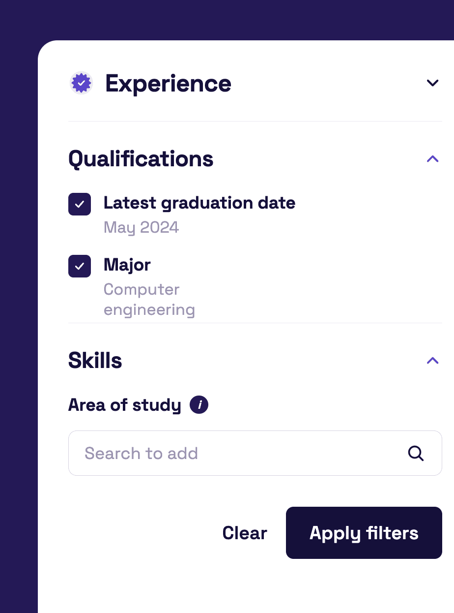 Find the right experts