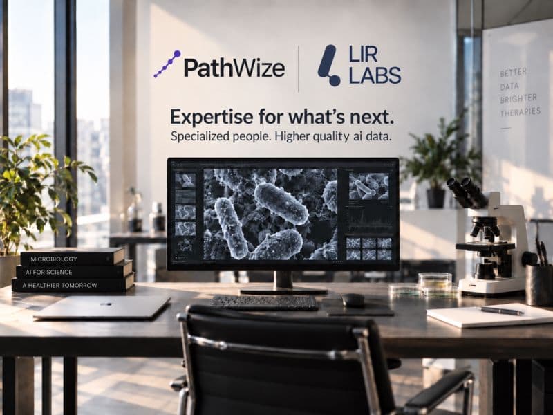 Pathwize and LiR Labs: expertise for what's next. Specialized people, higher quality AI data.
